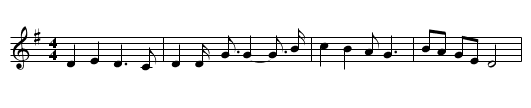 Jute Mill, or Oh Dear Me - staff notation