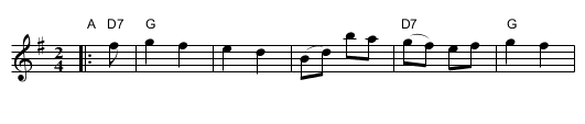Kadrilj fr. Peders&ouml;re, &Ouml;sterbotten - staff notation