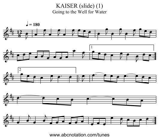 KAISER (slide) (1) - staff notation