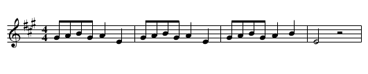 Kaj to jedziesz Jasiu - na wojenke Kasiu - staff notation