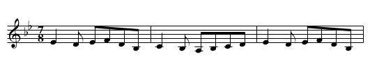 Kamishita - staff notation