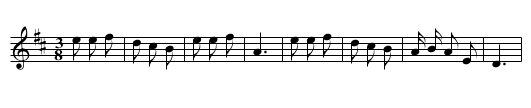 Kan dauqing - staff notation