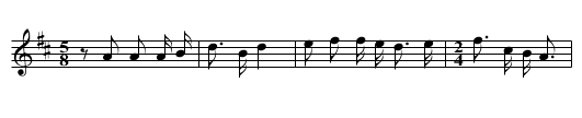 Kan yangge - staff notation