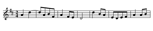 Kang huo diao - staff notation