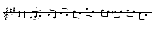 Kantschukoff - staff notation