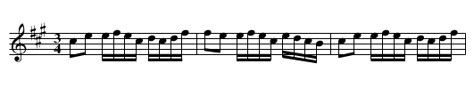 K&auml;ringtr&auml;tan - staff notation