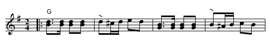 Karjalan Poikia  (Karelian boys) - staff notation