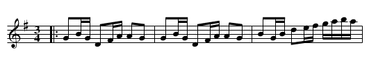 Kärringträtan - staff notation