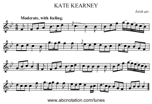 KATE KEARNEY - staff notation