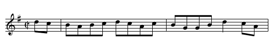 Kate Kelly's Fancy - staff notation
