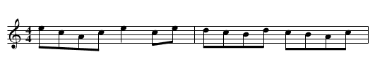 Katell - staff notation