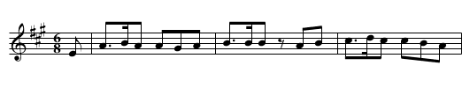 Kathleen O Moore - staff notation