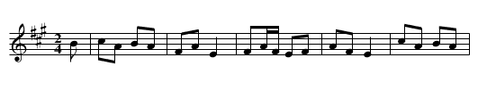 Katie Scollard's Polka - staff notation
