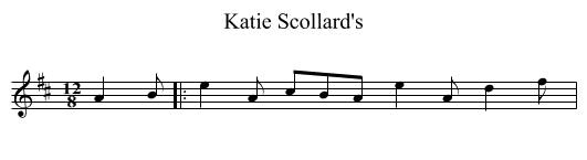 Katie Scollard's - staff notation