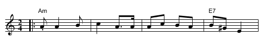 Katushka, aka Ukranian Love Song - staff notation