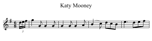Katy Mooney - staff notation