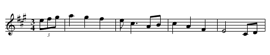 Kawartha Lakes Waltz - staff notation