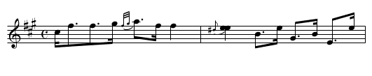 Keabog - staff notation