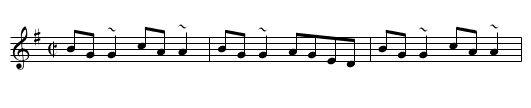 Keel Row, The - staff notation