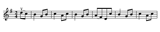 KEEL ROW -- with Variations, THE  - staff notation