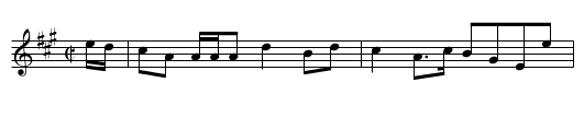 Keel Row - staff notation