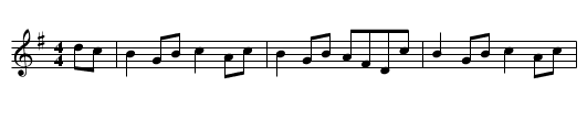 Keel Row,The. JMT024 - staff notation