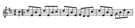 Keep It Up - staff notation