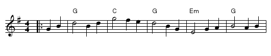 Kelly of Killane - staff notation