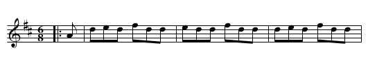 Kelso Races - staff notation