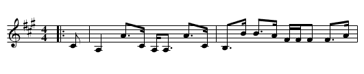 Kelvarock - staff notation