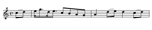 KELVIN GROVE - staff notation