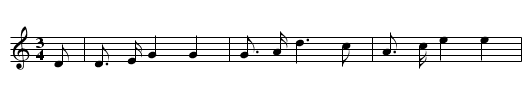 Kempion - staff notation