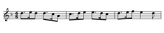 Kemps Jegg - staff notation