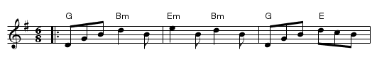 Kennet Jig (For Kennet Mixer) - staff notation