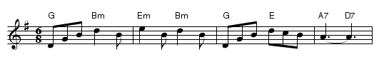 Kennet Jig (For Kennet Mixer) - staff notation