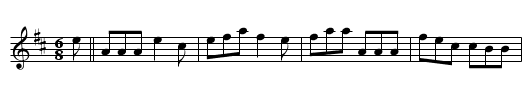 Kenny Gillies of Portnalong, Skye - staff notation