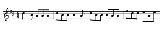 Kenny Macdonald's - staff notation