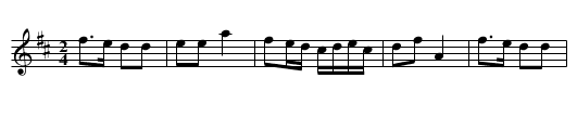 Kent Rangers, The - staff notation