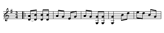 Kentucky Winder - staff notation