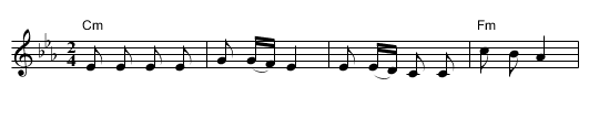 Keren savor&aacute;le drom - staff notation
