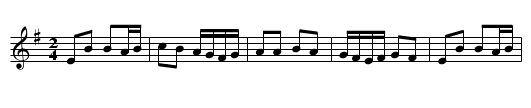 Kerfank 1870 - staff notation