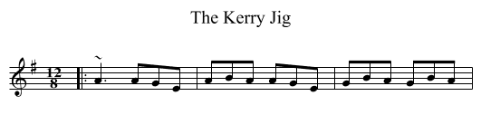 Kerry Jig, The  - staff notation