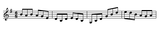 Kerry Jig, The - staff notation