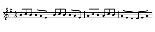 Kerry Jig, The - staff notation