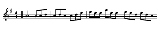 Kesh Jig, The - staff notation