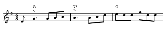Kesh Jig - staff notation