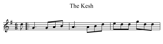 Kesh, The  - staff notation