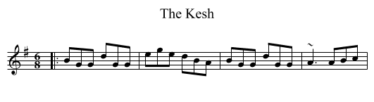 Kesh, The  - staff notation