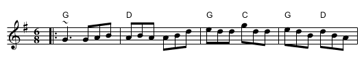 Kesh - staff notation