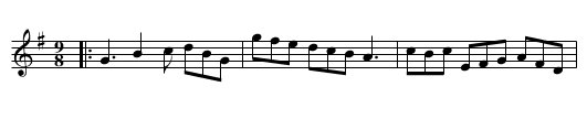 Kew Green - staff notation